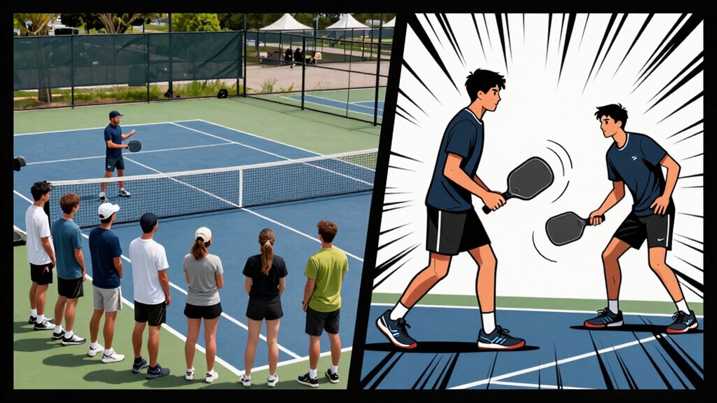 adapt shots to opponents