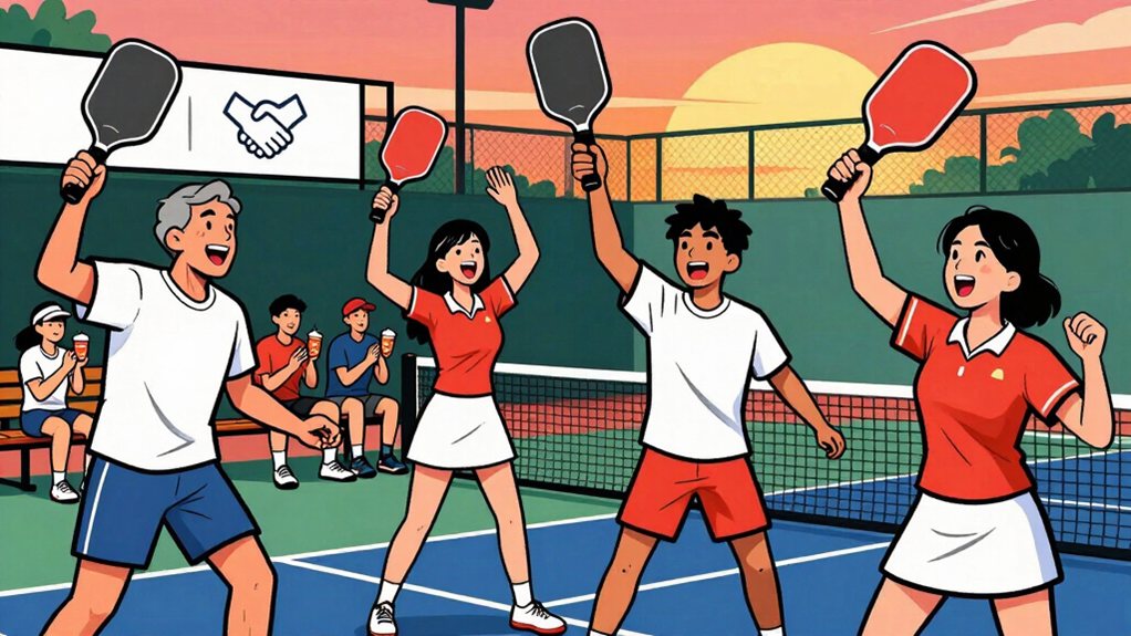 built in pickleball community