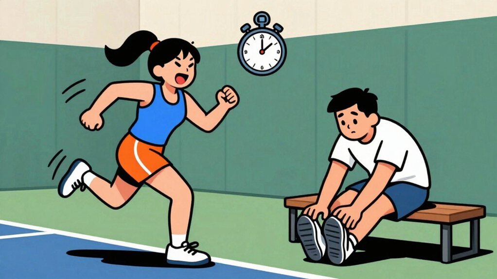 dynamic seven minute pickleball warmup