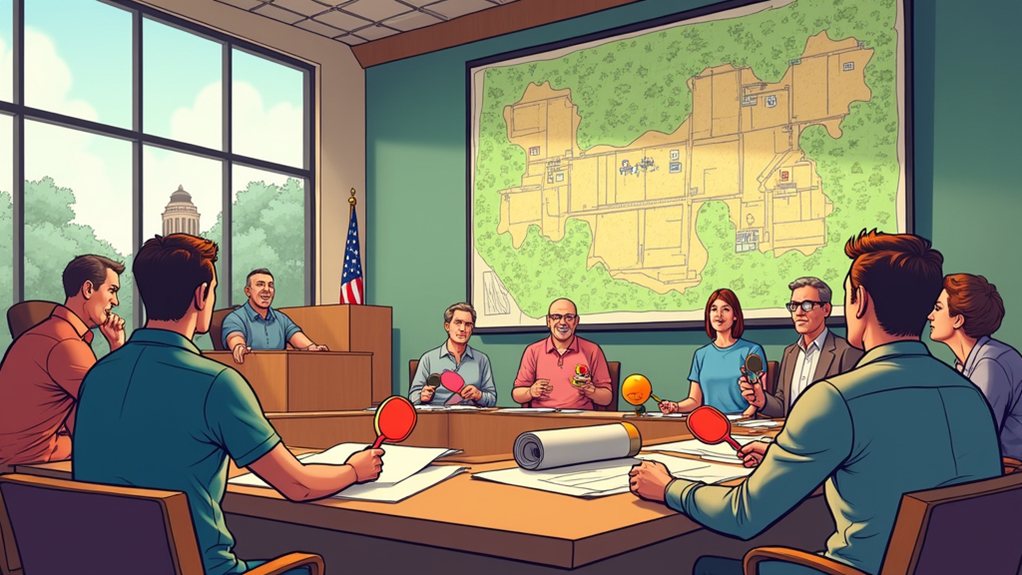 increase pickleball court funding