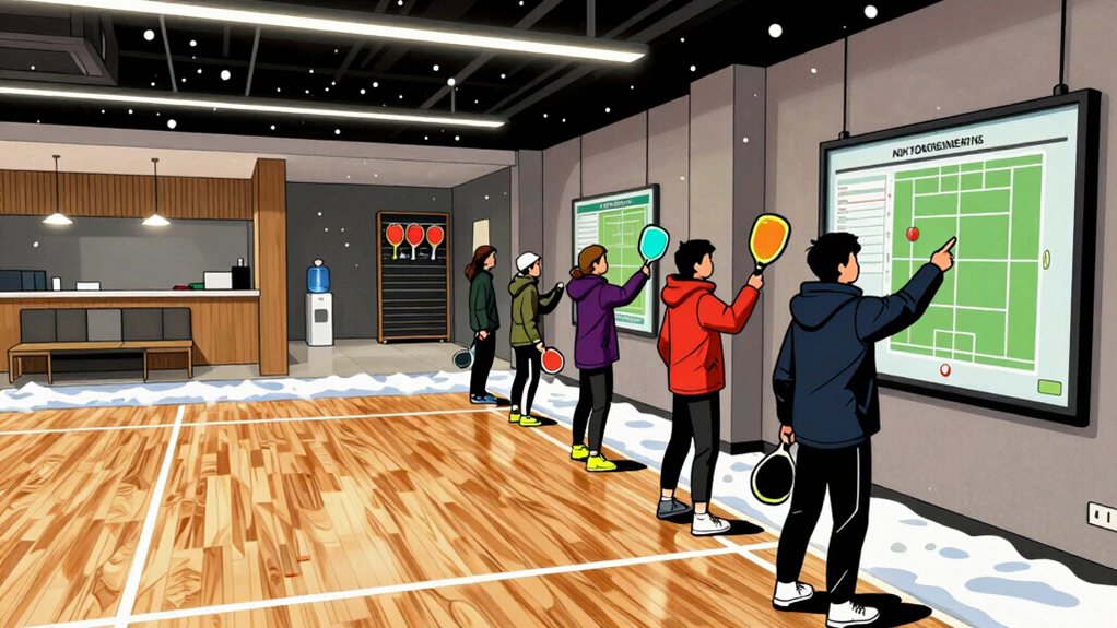 indoor court lighting standards