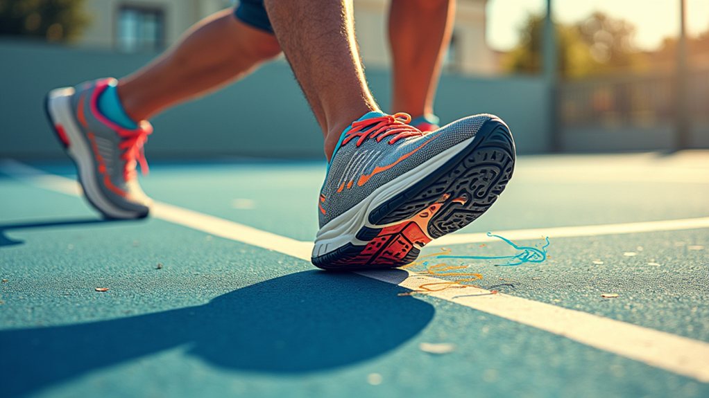 lateral stability for pickleball shoes