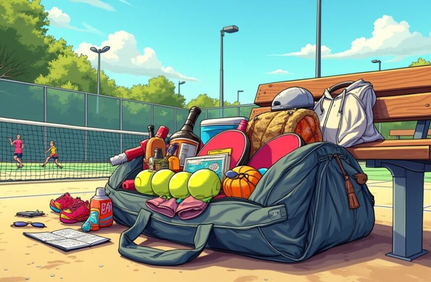 long day pickleball essentials bag