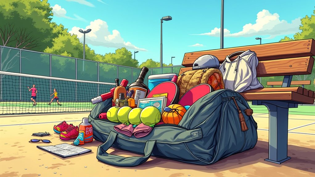 long day pickleball essentials bag