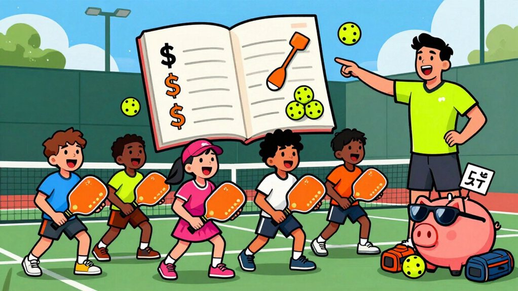 pickleball camp budget breakdown