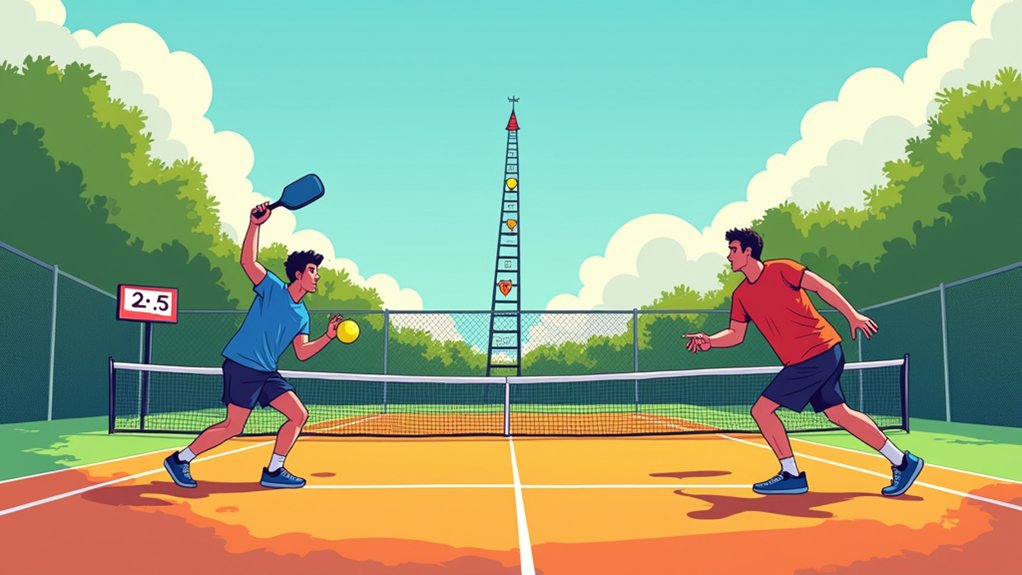 pickleball game improvement levels