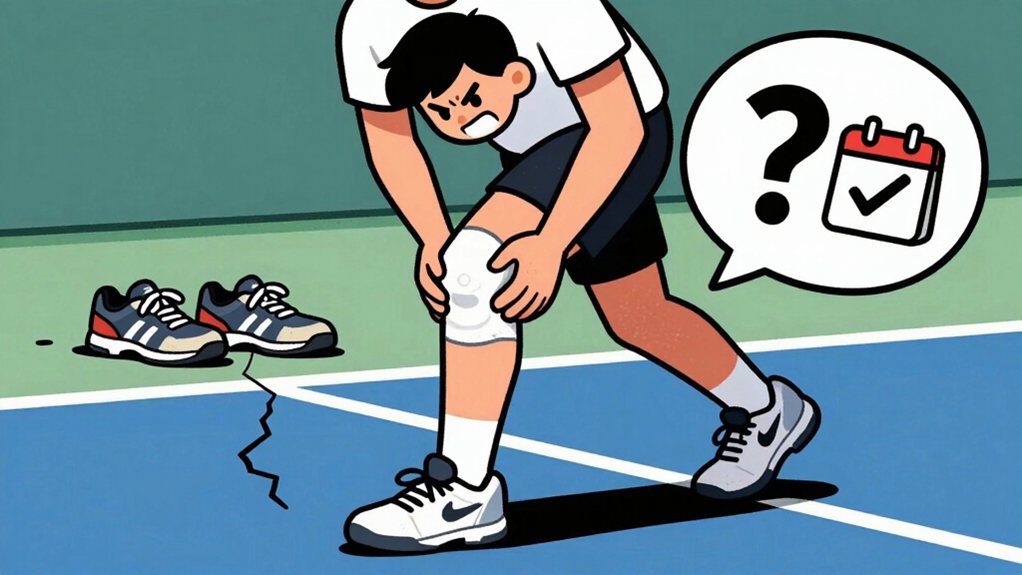 return after knee pain