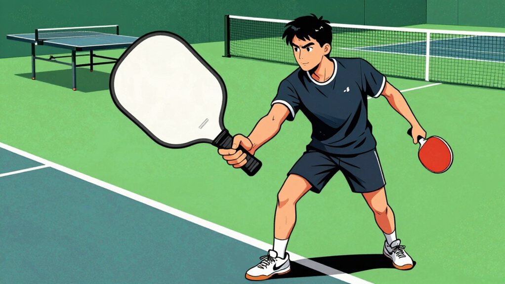 shadow swings to dinks