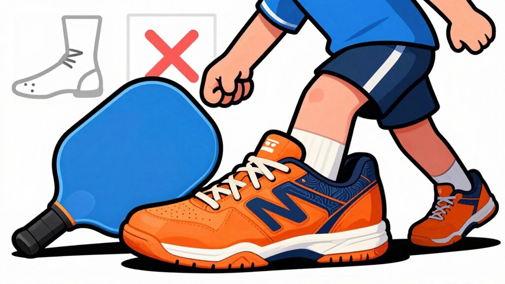 slip resistant side support footwear