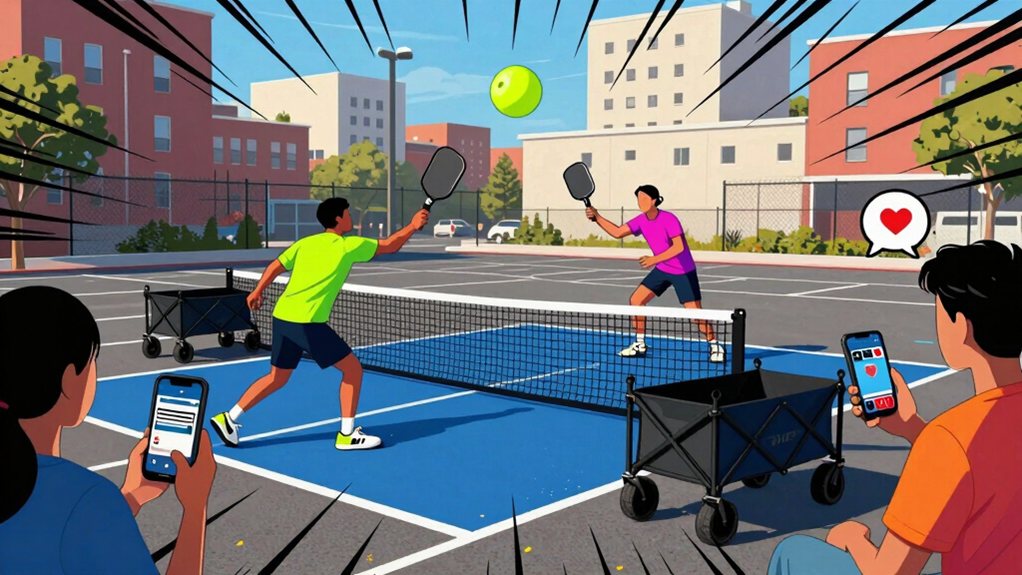 social media for local pickleball