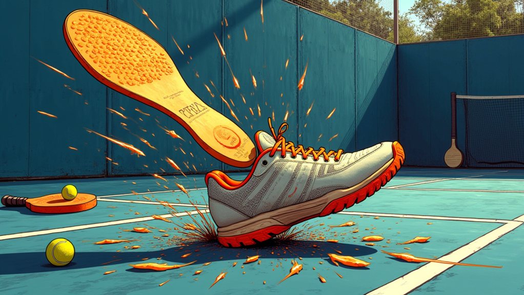 throw away pickleball insoles