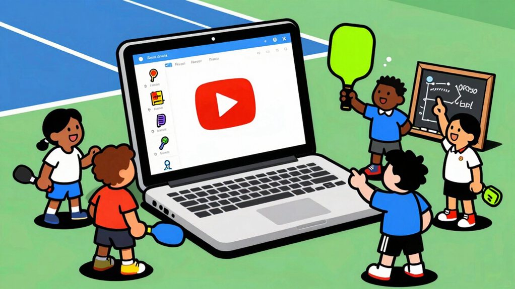 youtube rule demonstrations for pickleball