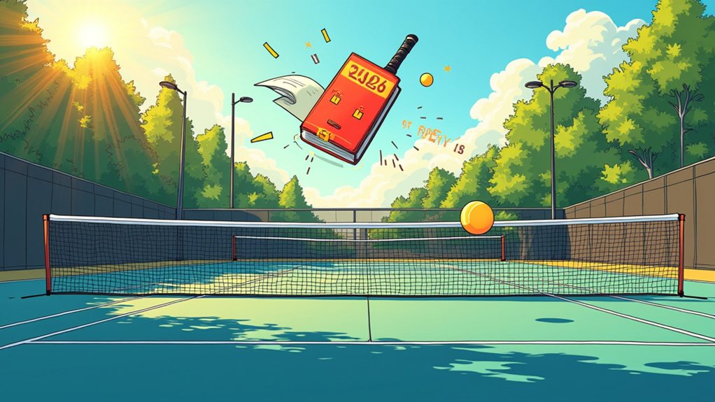 2026 pickleball rulebook updates