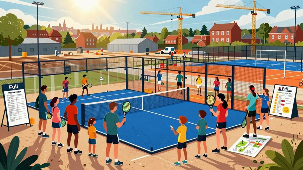 7 5m lta padel court expansion