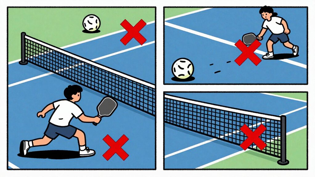 avoid these pickleball faults