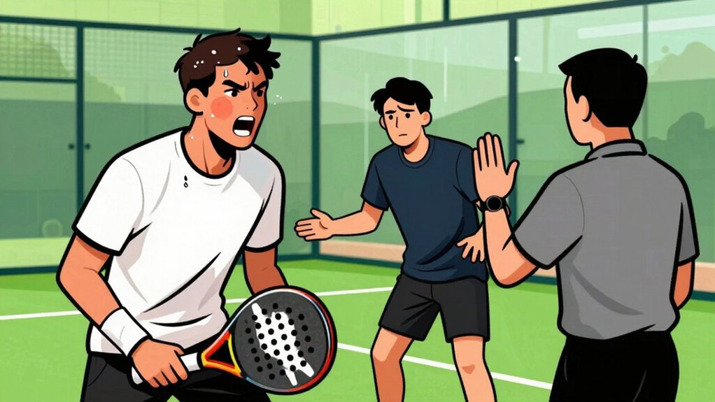 call umpire for rule breaks