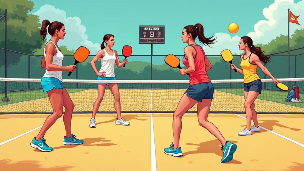 co ed pickleball rules