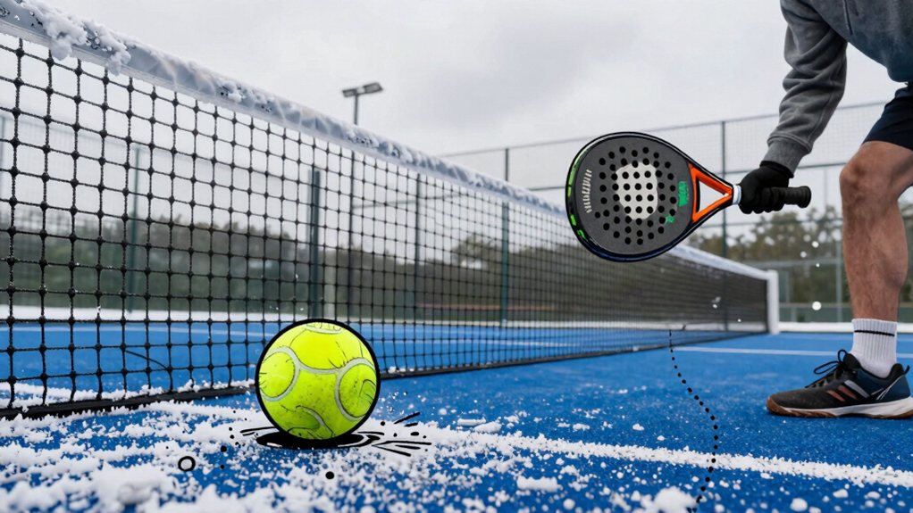 cold pressure ball deadness