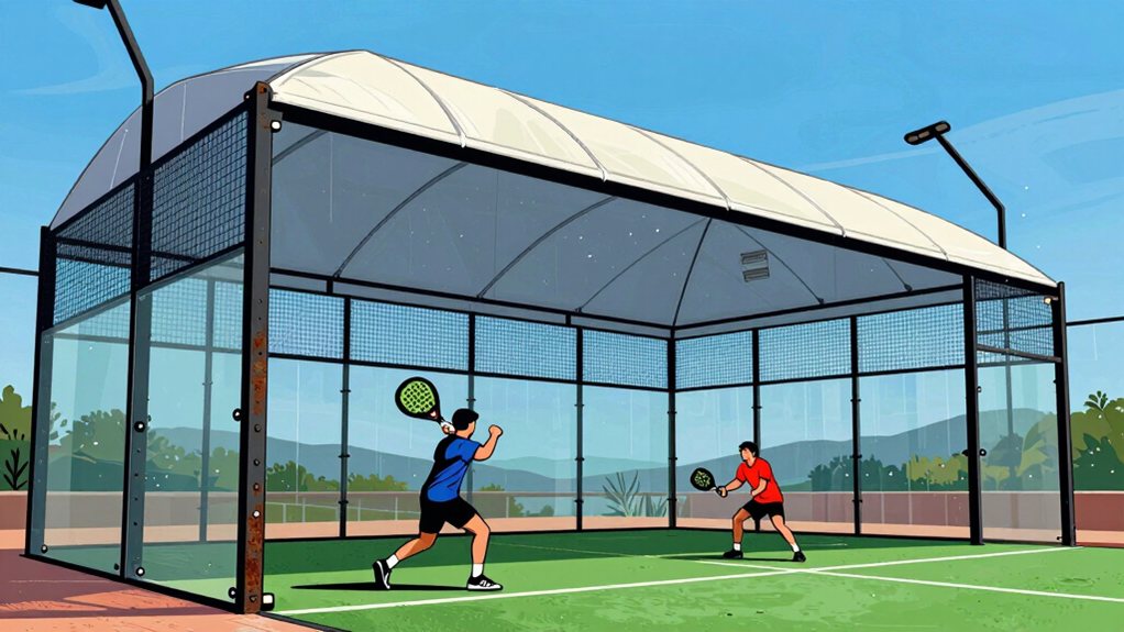 court canopy installation checklist