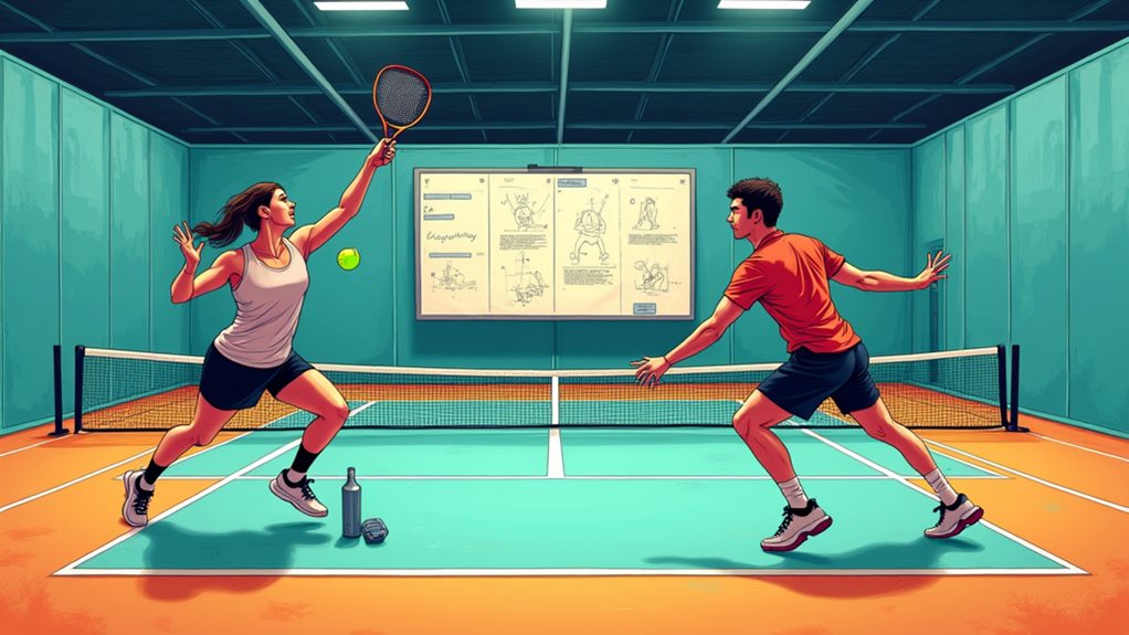 first intensive padel training