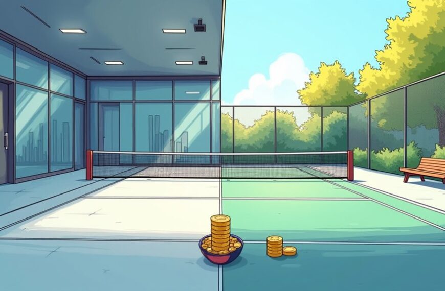 indoor vs outdoor padel costs