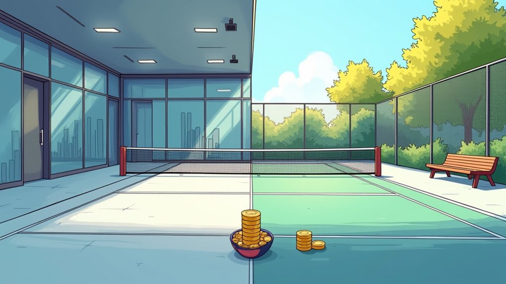 indoor vs outdoor padel costs