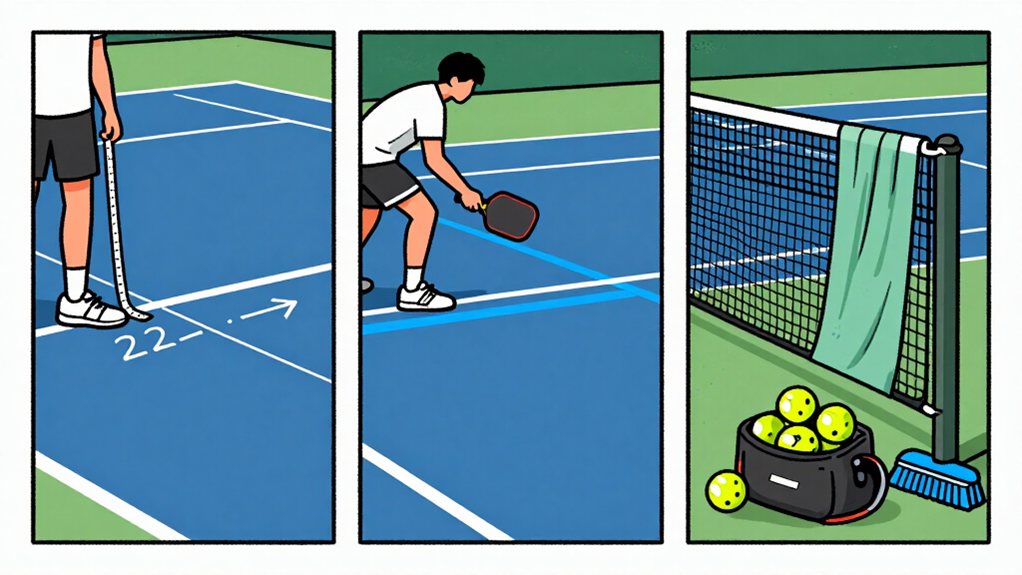 inspect net and tape