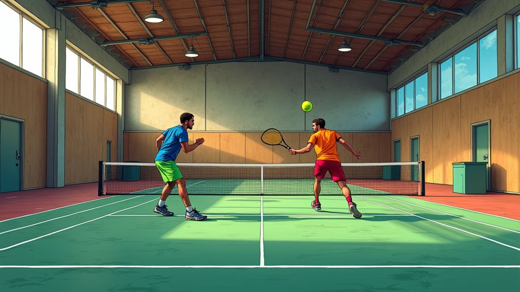 low ceilings hinder padel