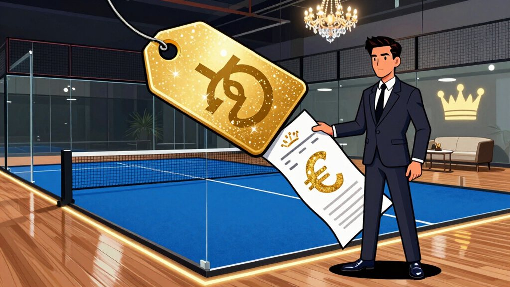 luxury positioning boosts padel pricing
