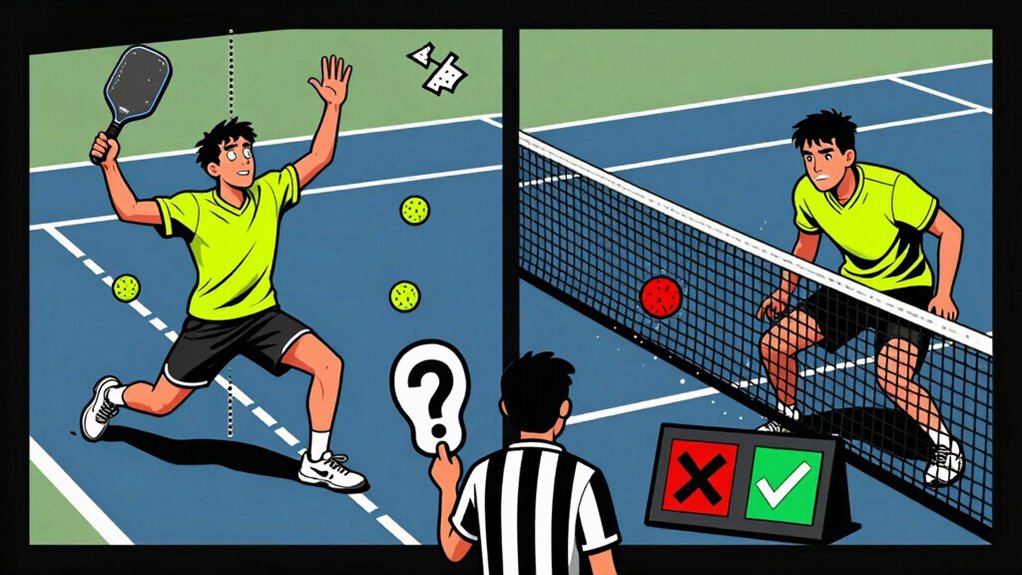 out vs fault scoring rules