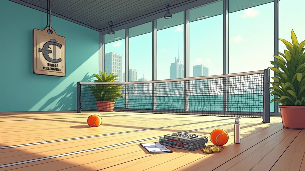 padel court rental price hike