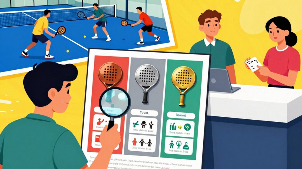 padel memberships include free courts