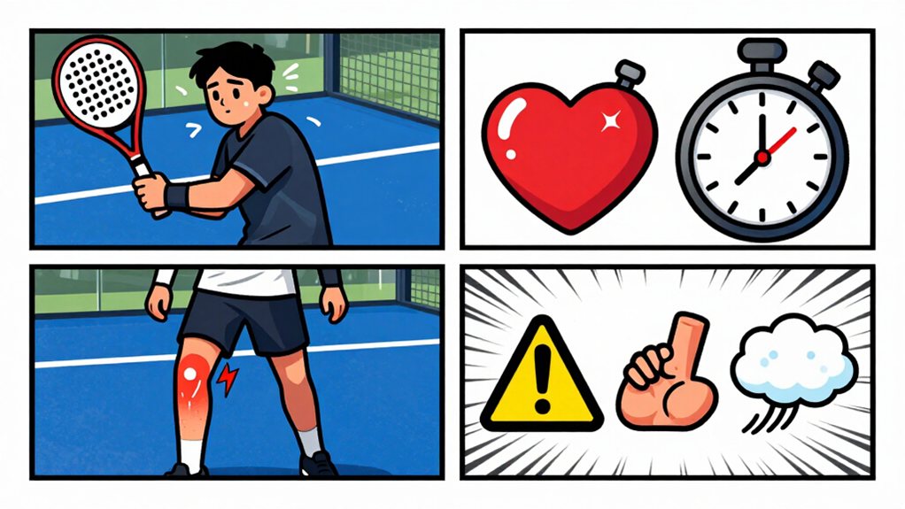 padel overuse warning signs