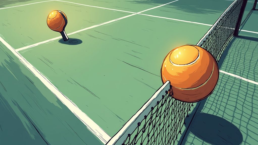 pickleball ball out vs fault
