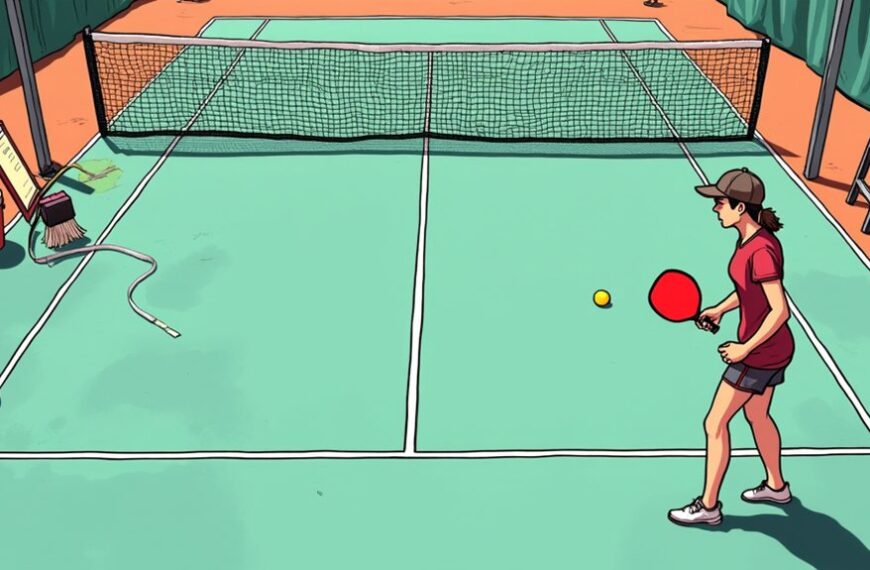 pickleball court conversion steps