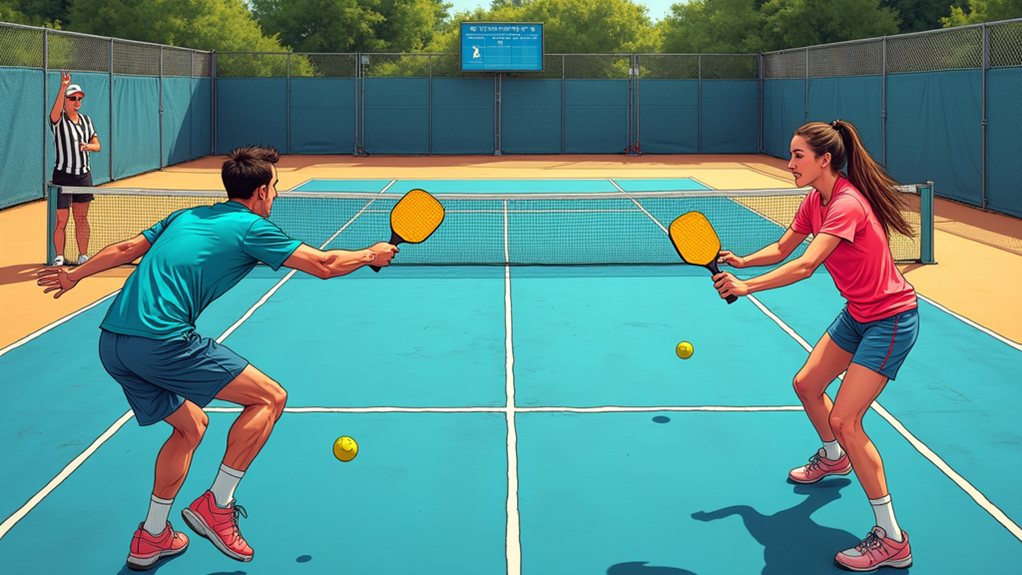 pickleball point penalty process