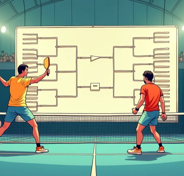 pickleball tournament format rules