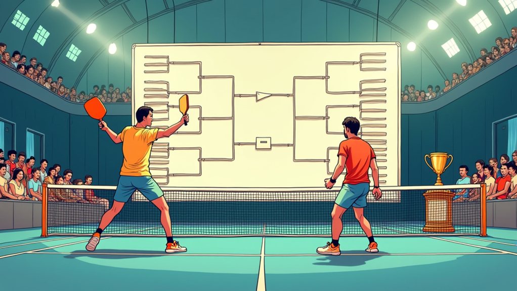 pickleball tournament format rules