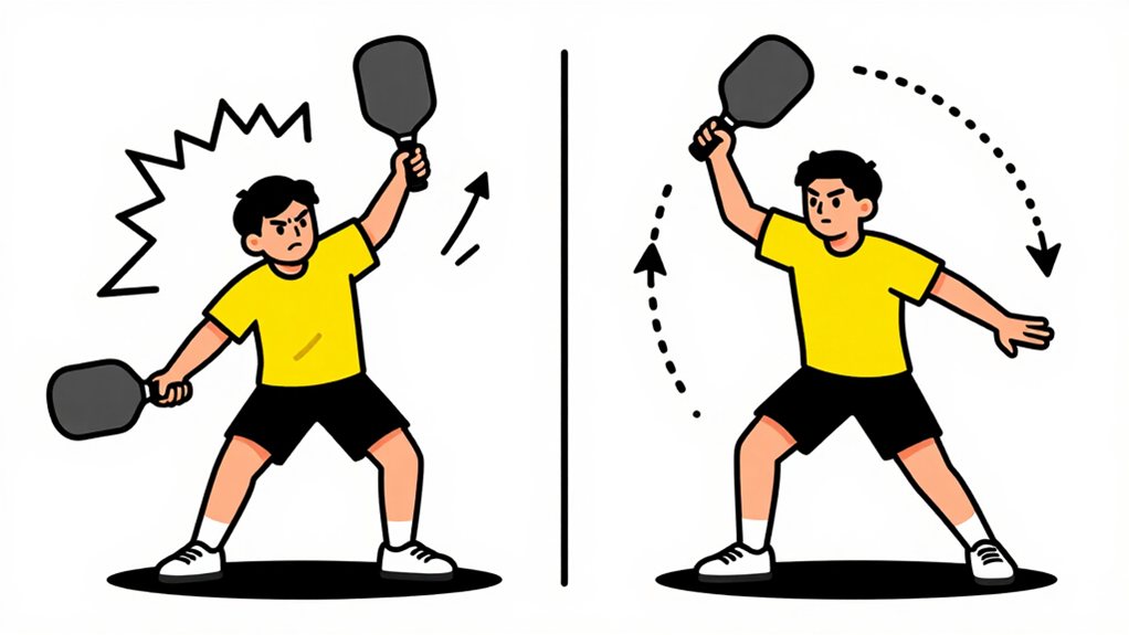 pivot position swing correctly