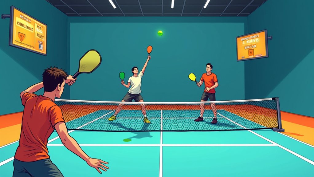 pro level pickleball challenge rules