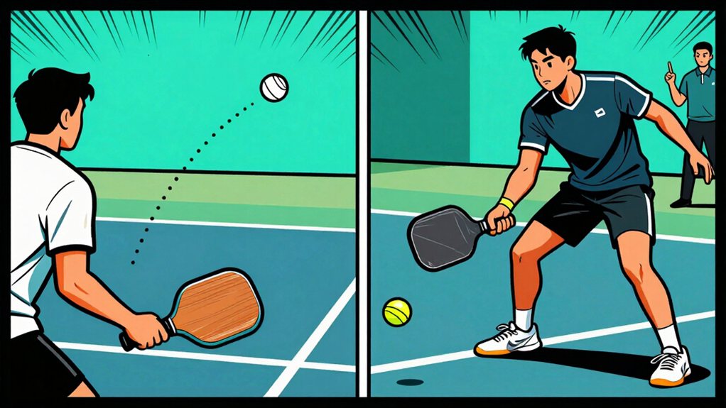 pro vs amateur serve differences