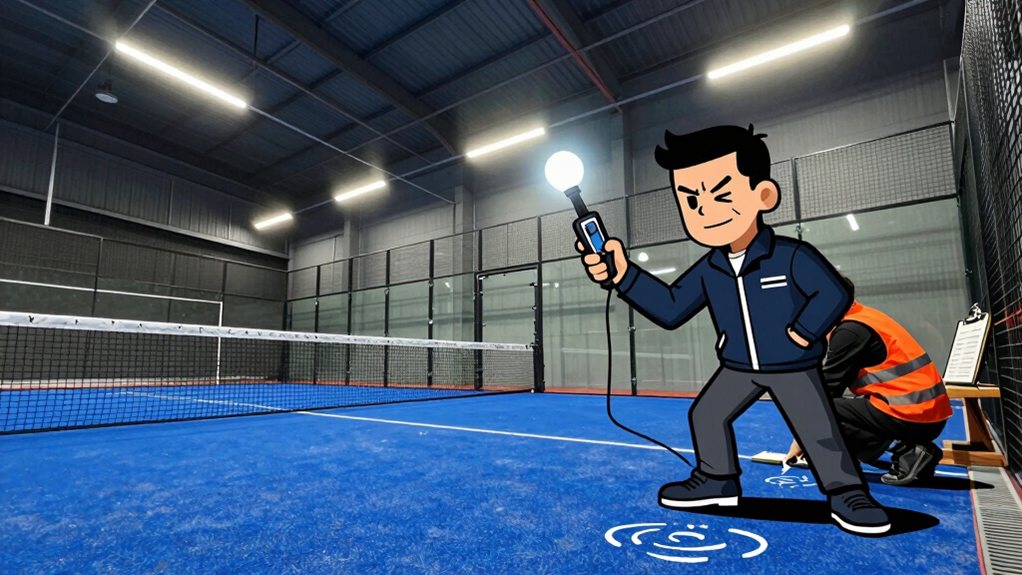 quarterly lighting and drainage checks