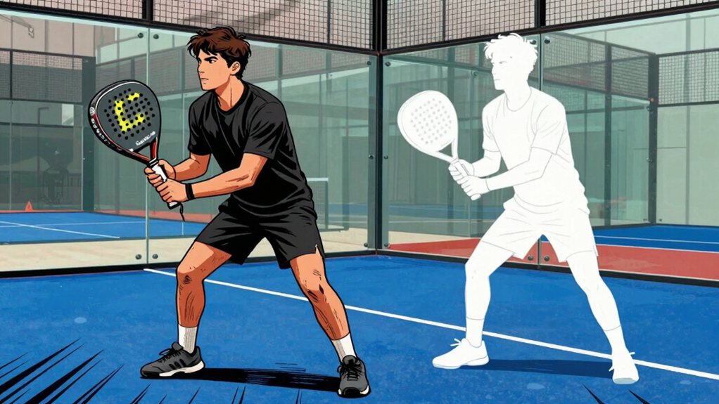 ready stance glass wall timing