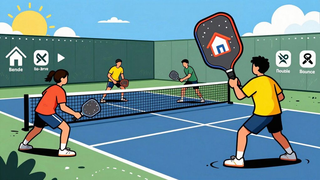recreational pickleball house rules