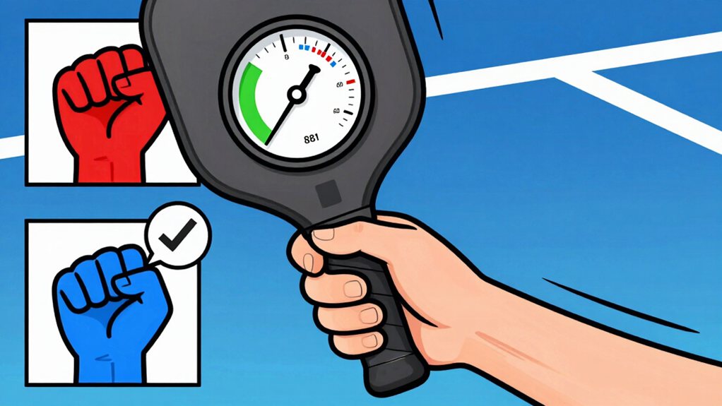 relaxed grip pressure control