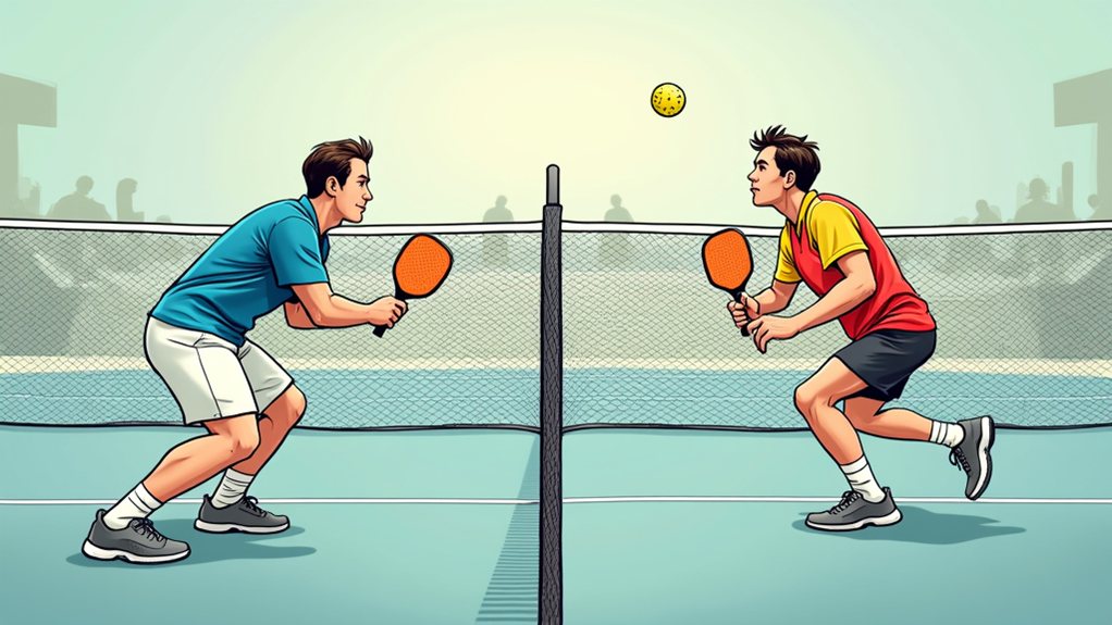 singles vs doubles scoring rules