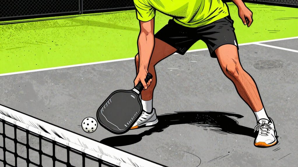 third shot drop stance