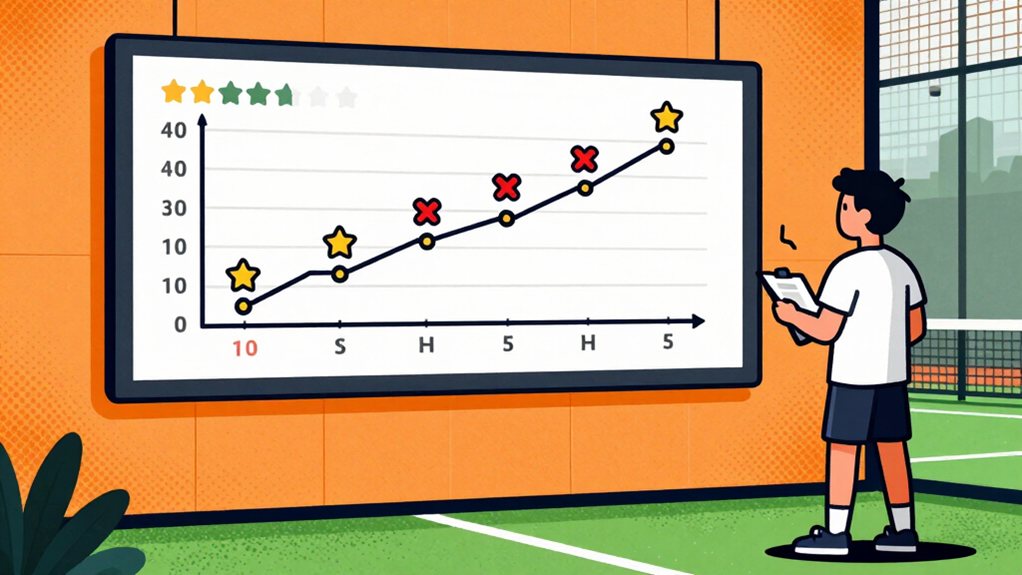 track performance timeline trends