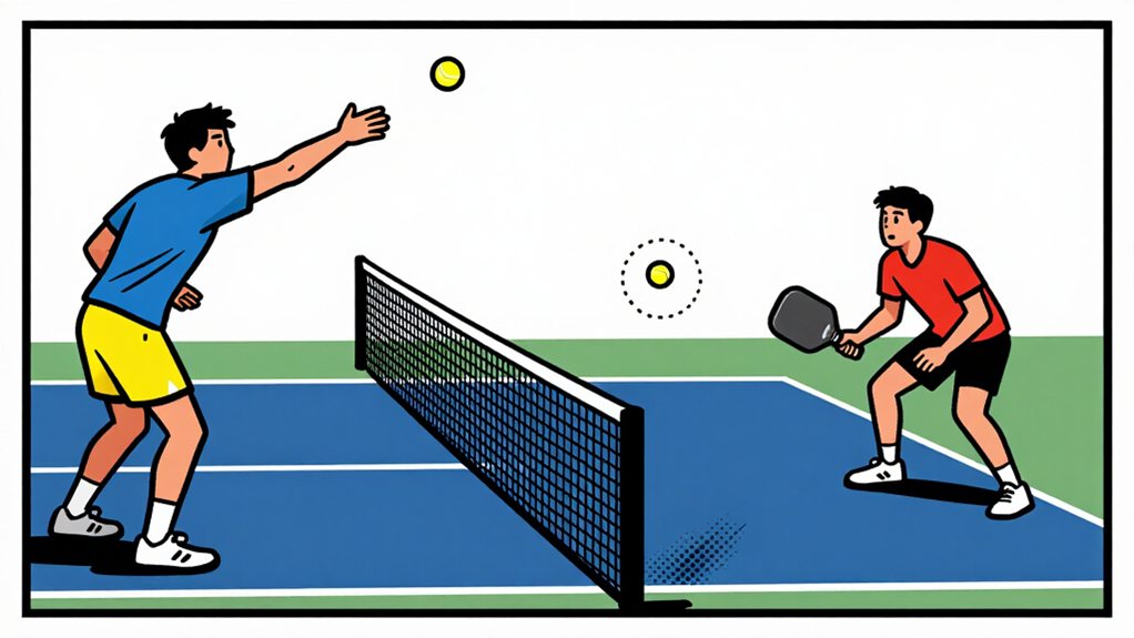 two bounce nvz serve rule