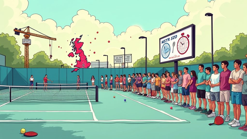 uk padel court shortage crisis